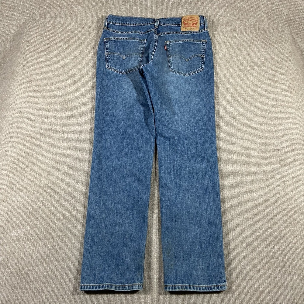 Levis 541‎ Jeans Mens 32x31 Athletic Fit Medium Wash Blue Denim Stretch Skate - Picture 2 of 15